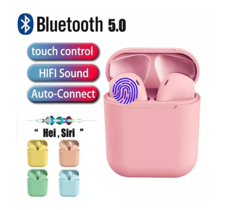 Audífono Inalámbrico Bluetooth Inpods 12
