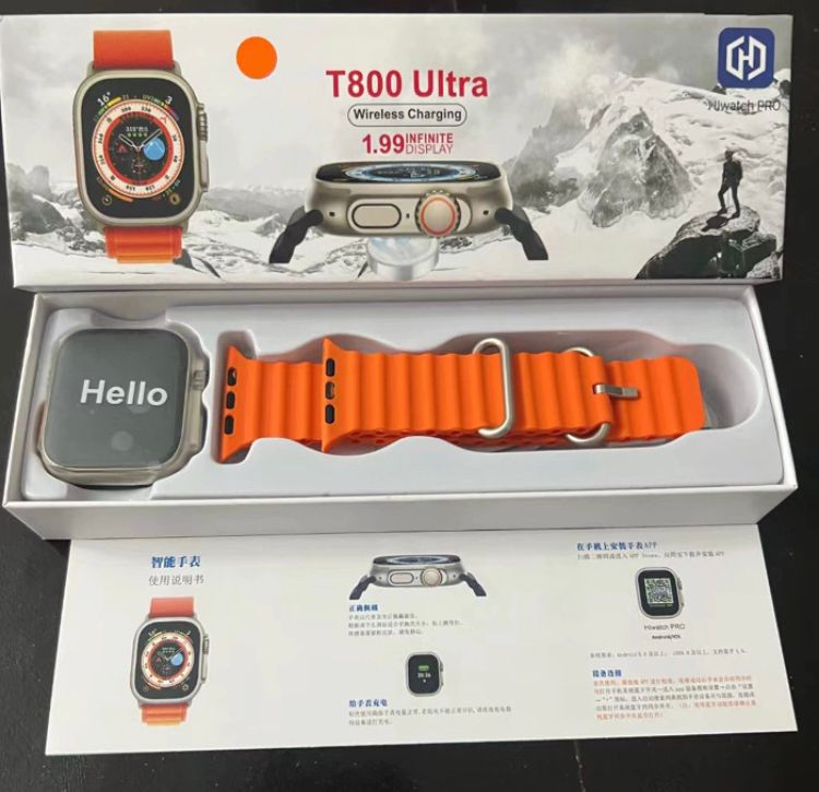 Smart Watch (color negro) Ultra Serie 8  + Pulsera de regalo 🎁
